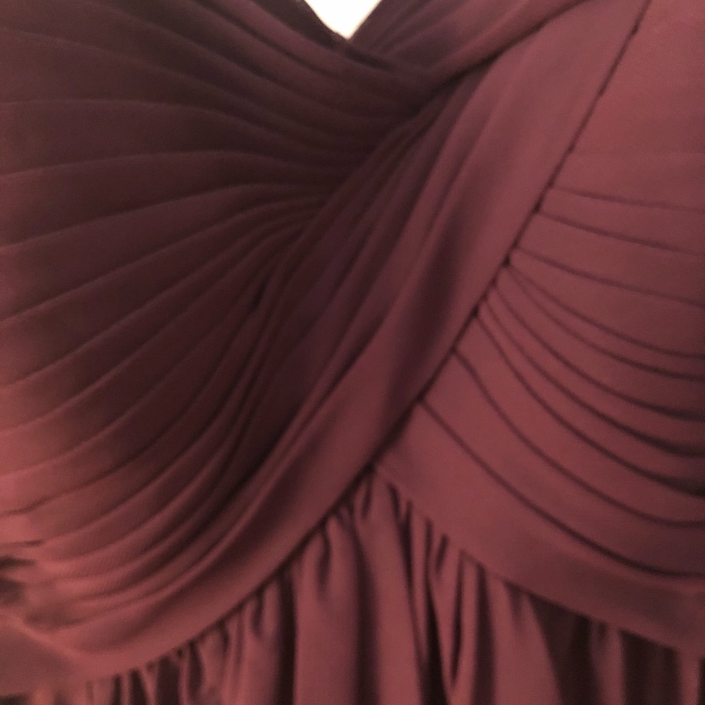 Plum floor length gown - Prom/Wedding/Gala/Fornal